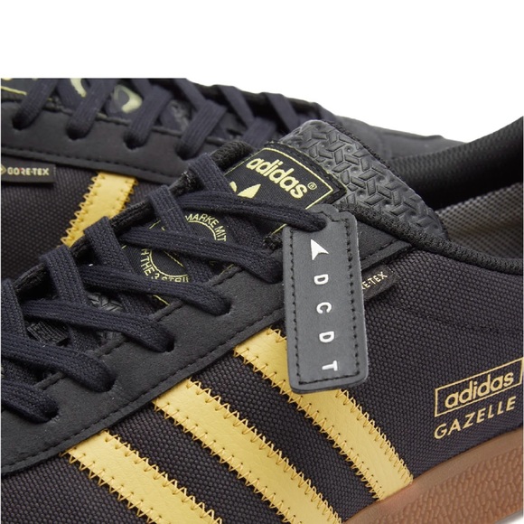 Adidas Gazelle DCDT Goretex - black & Pyrite, UK 6.5 (women's US 7.5/US 8) - Picture 3 of 7